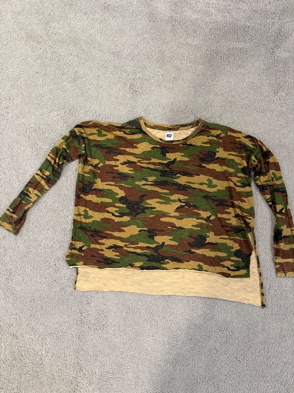 NSF camo top